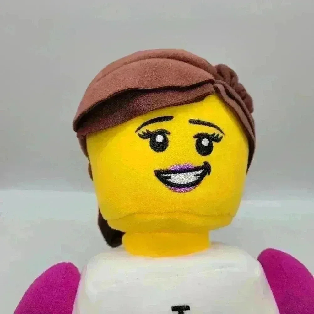 I LOVE LEGOLAND Girl Figure Plush Purple White Yellow Soft Toy Tall 12"Approx - Picture 7 of 12